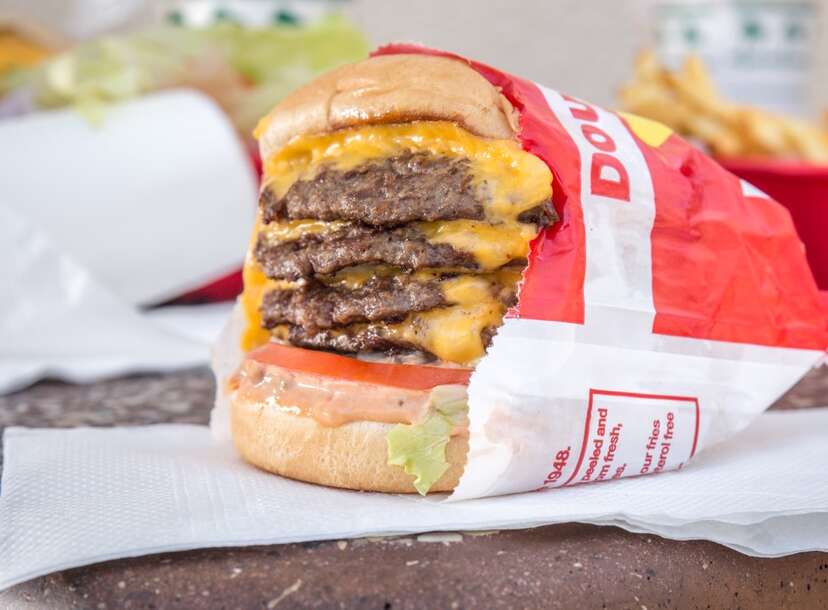 in n out burger menu