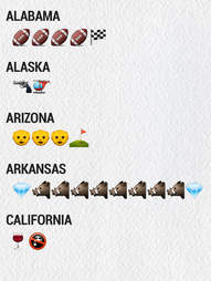 state emojis