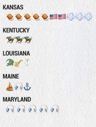 state emojis