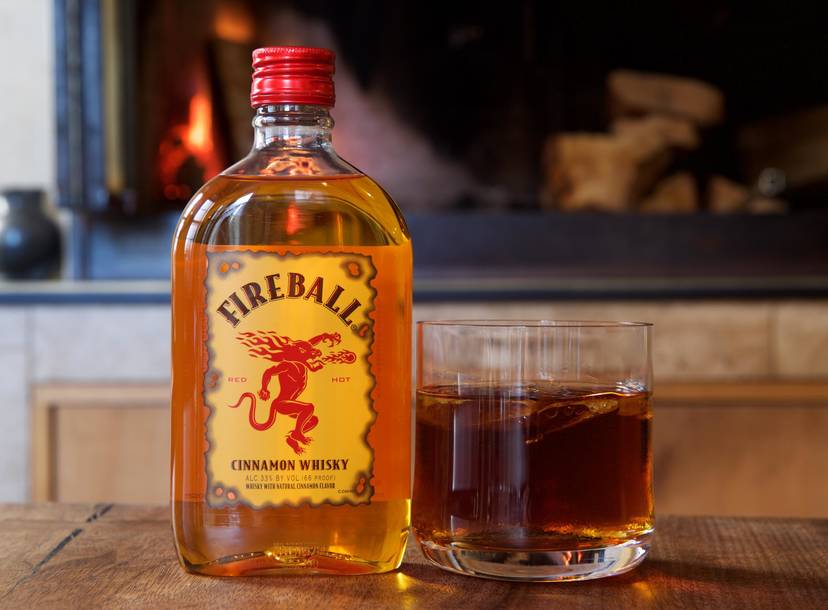 Drinks made with cinnamon whiskey