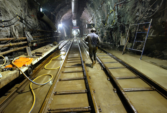 Tunnels under ford plant #2