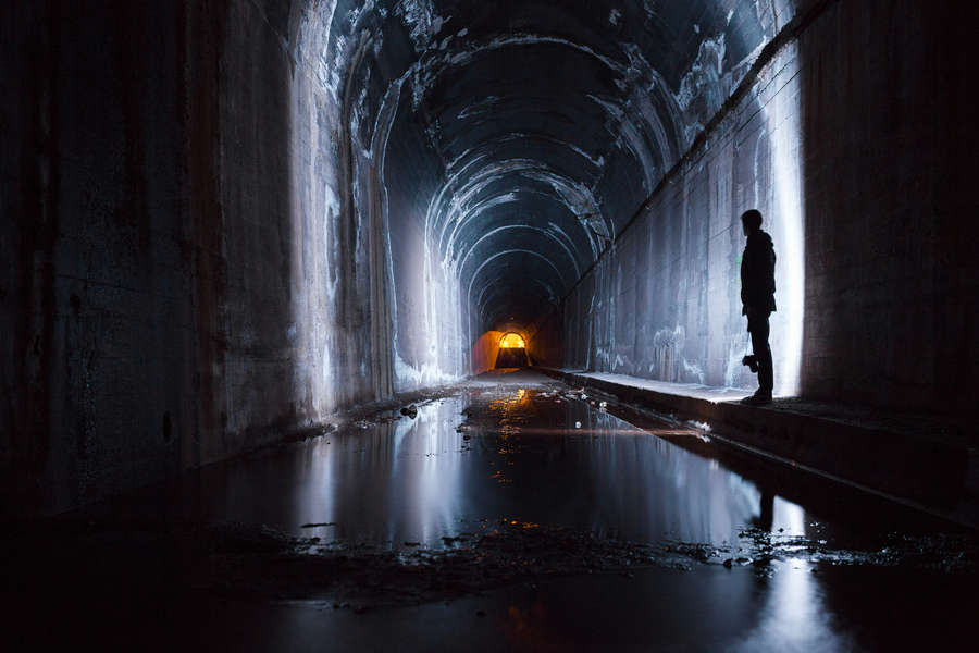 underground tunnel travel