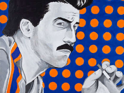 Keith Hernandez Outline W WHT