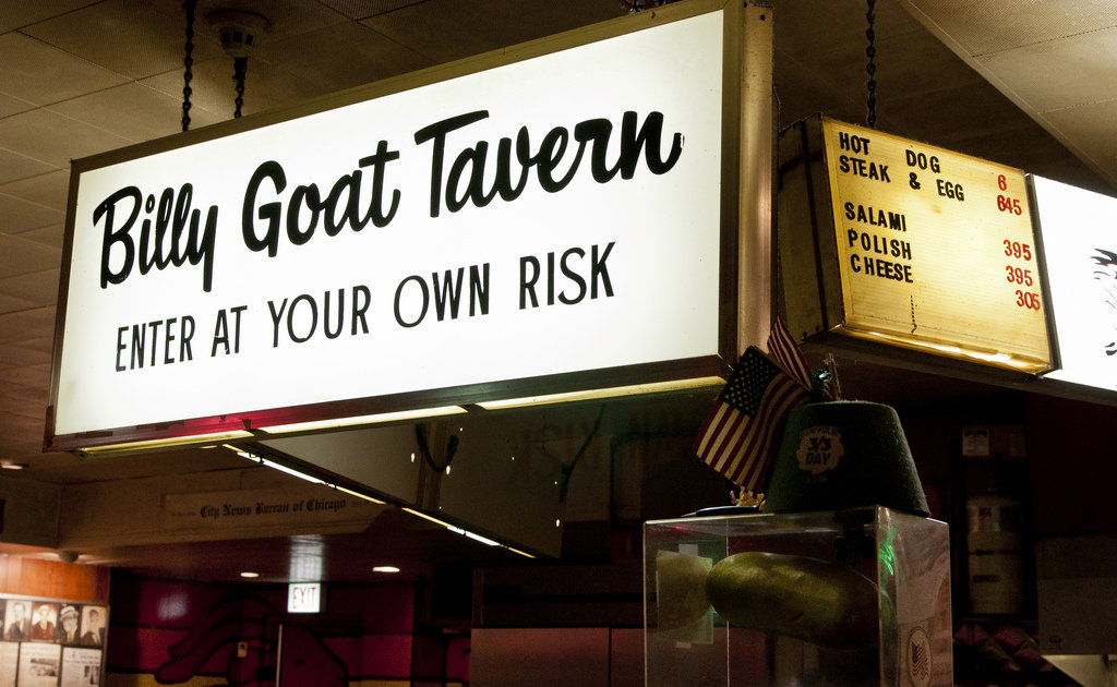 Billy Goat Tavern A Chicago, IL Bar.