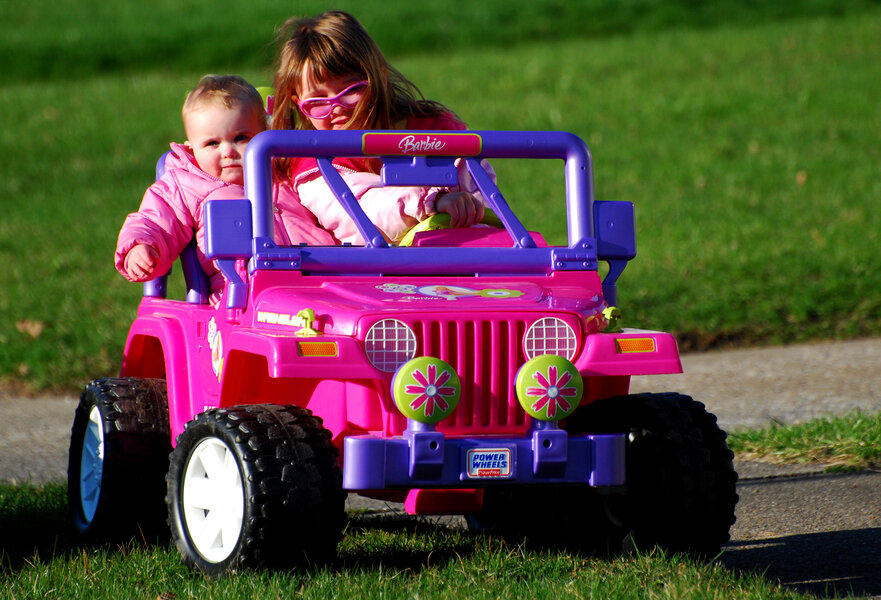 A discount barbie jeep