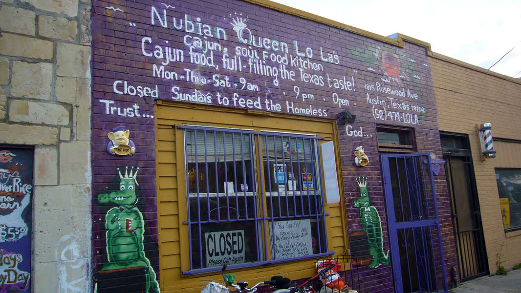 Nubian Queen Lola's Cajun Soul Food: A Austin, TX Restaurant. 