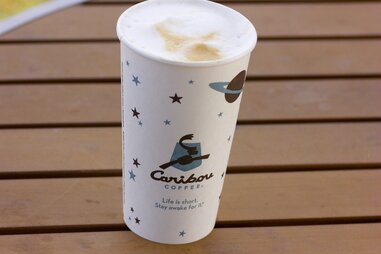 Download Free Every Coffee Chain S Pumpkin Latte Ranked Thrillist PSD Mockup Template