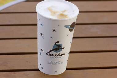 Caribou Coffee pumpkin latte