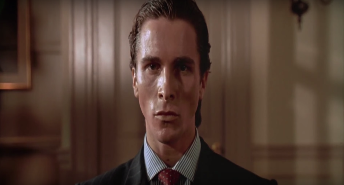 Patrick bateman gif