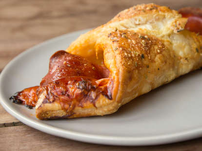 Croissant Pizza -- Thrillist Recipes