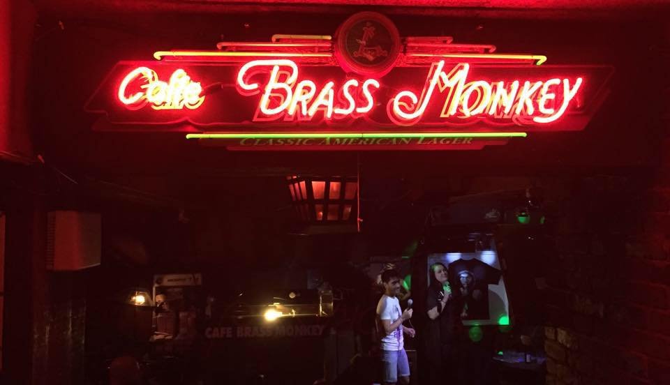 Cafe Brass Monkey A Los Angeles Bar.