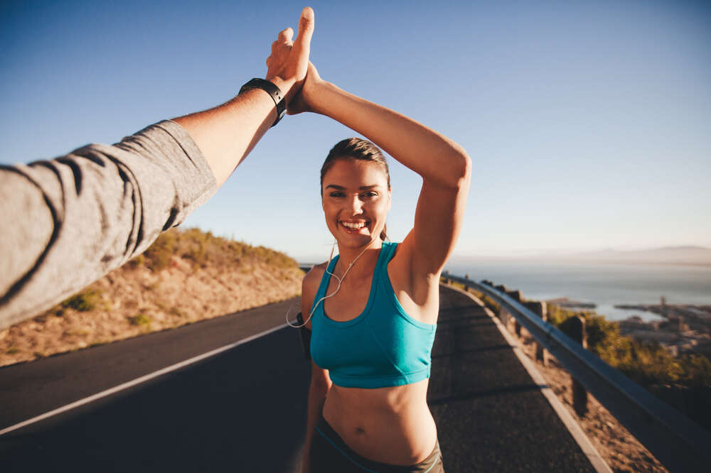 Is it appropriate to run in just a sports bra and shorts? - Quora