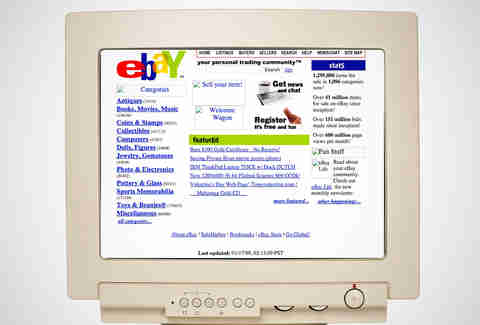 Expage What Popular Websites Looked Like When They Launched - Early Internet ...
