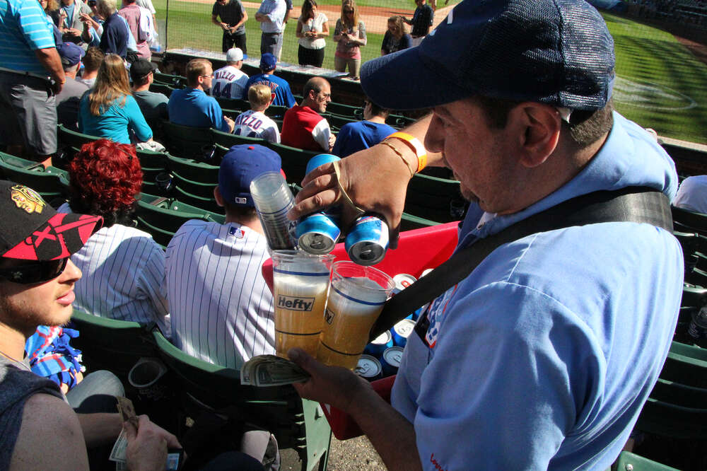 Sports: Cubs fans worry about losing — Old Style beer, Local News