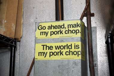 Pork chop stickers