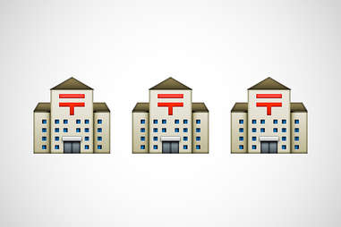 Japanese post office emoji