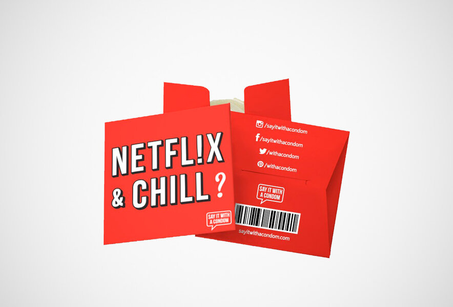 From The Meme That Won't Die: Netflix and Chill Condoms - Thrillist