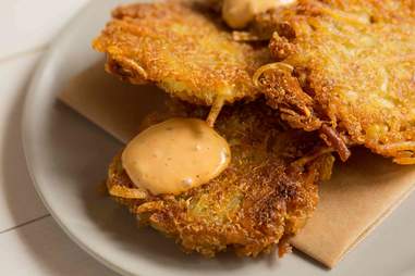 Quinoa fritters -- Thrillist Recipes