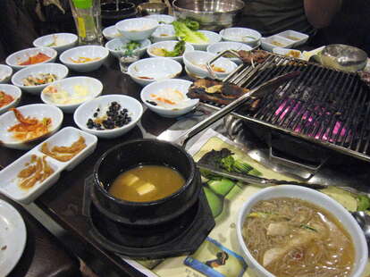 Korean food grills meat seafood chicago