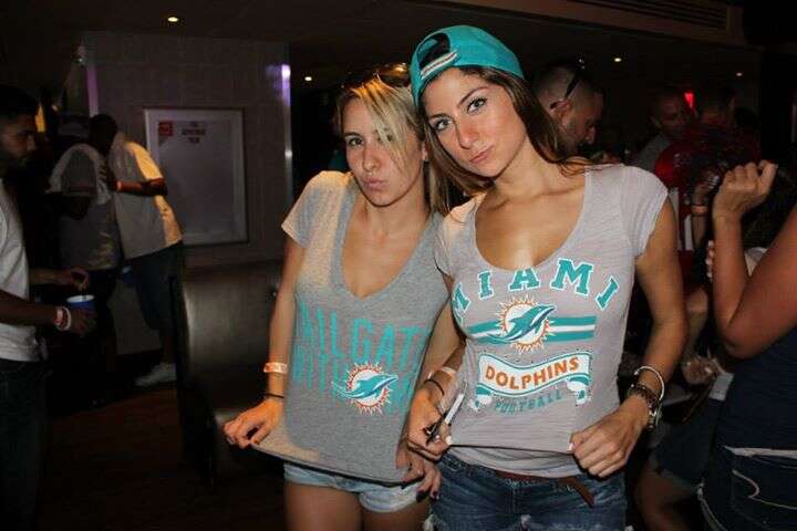 Miami Dolphins Game Day Party Bus on Tumblr