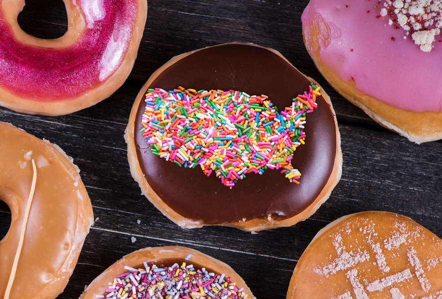 Best Donuts in All 50 States Dough, Donut Bar, Doughnut Vault, Pink