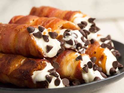 Bacon Cannoli -- Thrillist Recipes