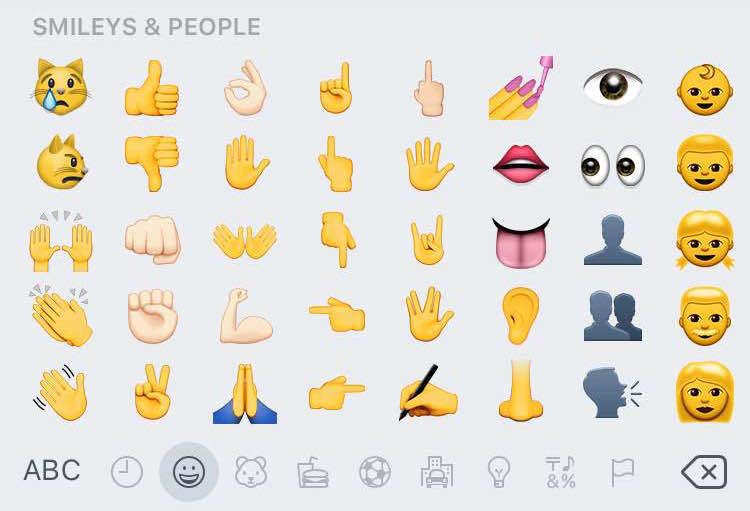 facebook emoticons middle finger make