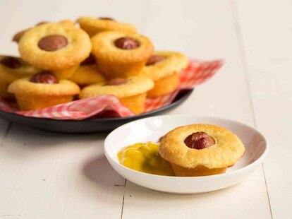 Corn Dog Mini Muffins Redefine The Game Day Staple Thrillist