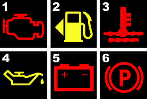 dodge charger dashboard symbols