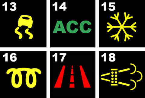 2004 chevy impala dashboard warning lights