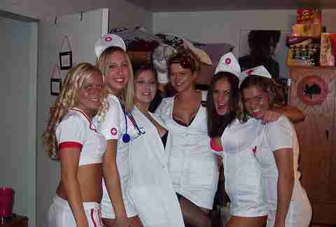 Fantasy Nurse Porn Scrubs - History of the Sexy Nurse - Thrillist