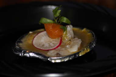 Oyster ceviche