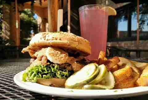 sesame burgers and bee