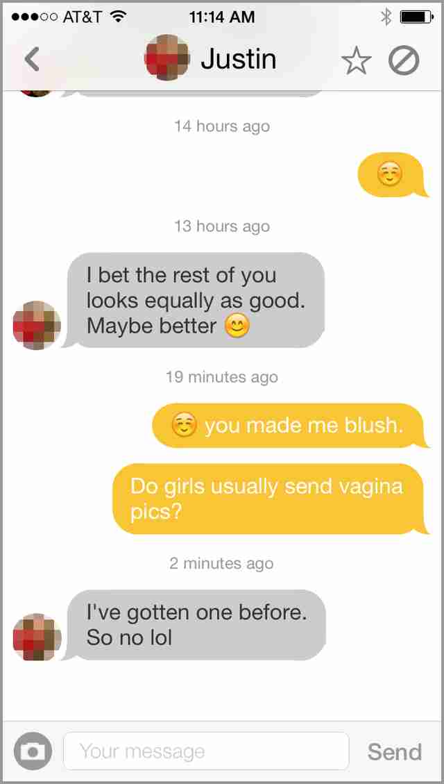 We Sent a Preemptive V-Pic Before Dudes Could Send Dick Pics ...