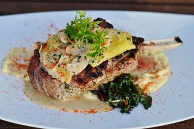 Grilled veal chop