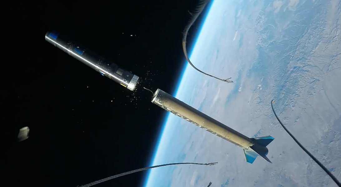 GoPro Camera Strapped to Rocket Captures Insane Space Footage - Thrillist