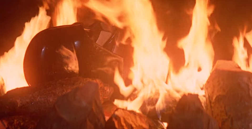 'Tis the Season... for a Cheerful Darth Vader Funeral Pyre Yule Log ...