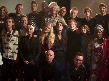 Do They Know It’s Christmas singers