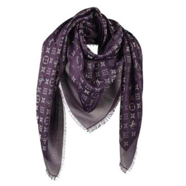 louis vuitton lurex shawl