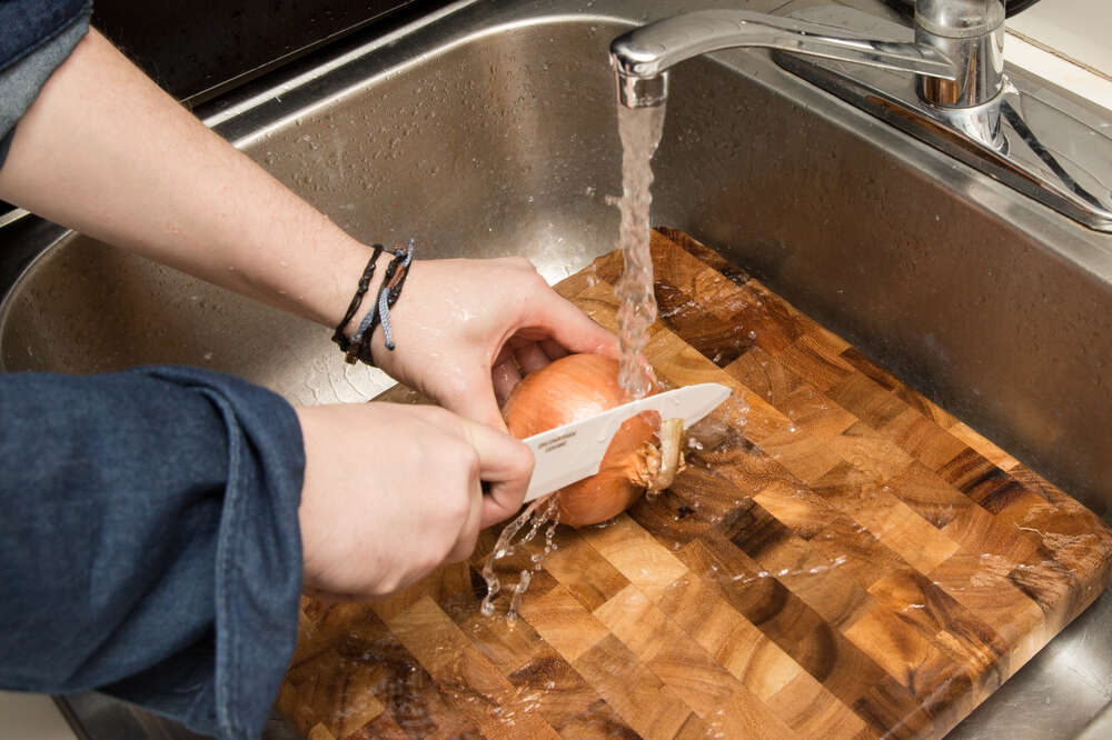 s top-rated vegetable slicer can help you cut onions without crying  — get it while it's nearly 40% off