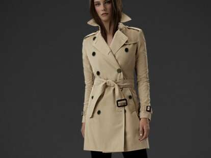 Burberry bespoke trench coat online