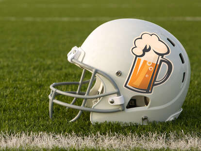 american football beer helmet Arthur Court Bar Glasses Set of 4 and Cleveland pride all in one. Custom Beer League Goalie Helmet