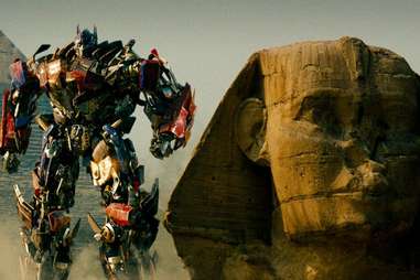 transformers revenge of the fallen egypt scene