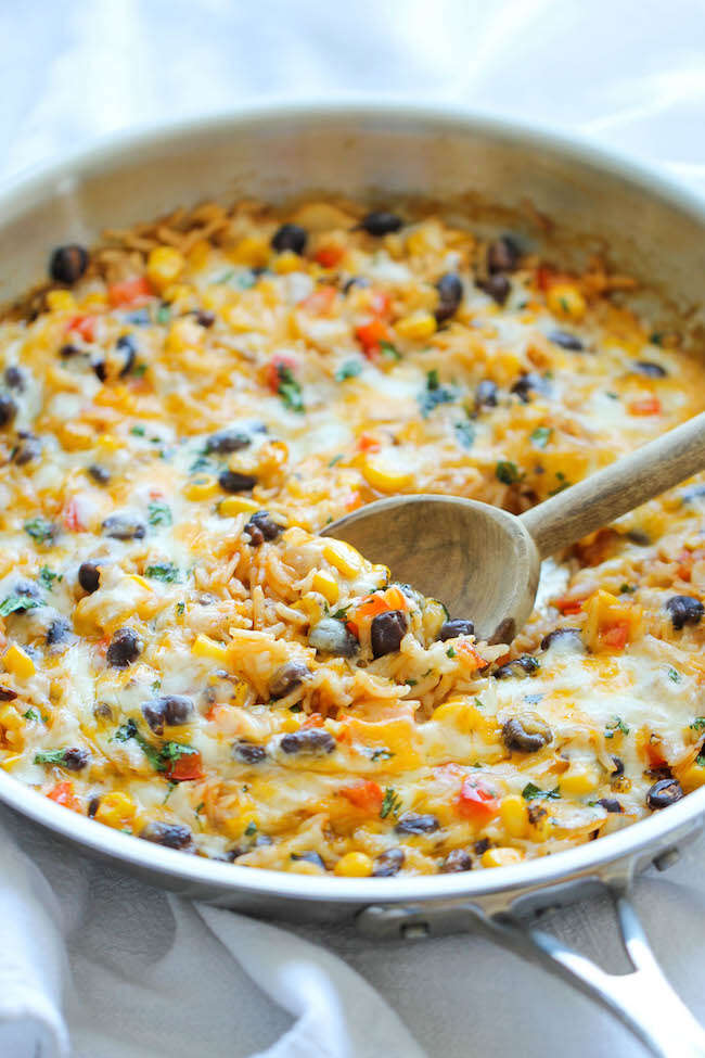 Enchilada skillet