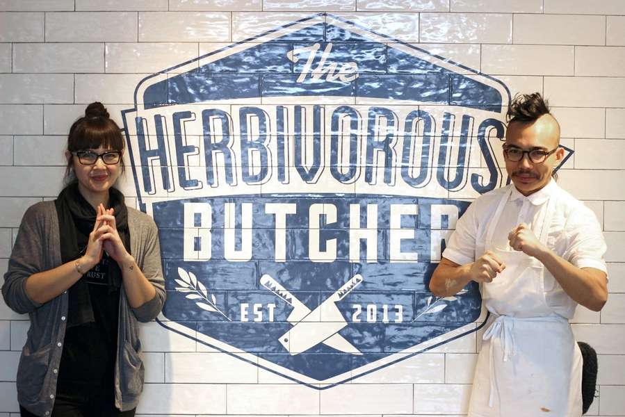 Behind the Scenes at the World's First Vegan Butcher Shop in