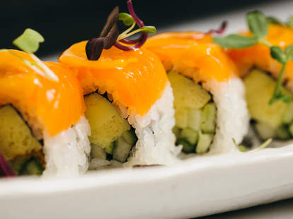 naoki sushi in chicago close up of rolls thrillist