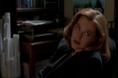 Gillian Anderson as Special Agent Dana Scully in The X-Files