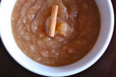 Homemade apple sauce