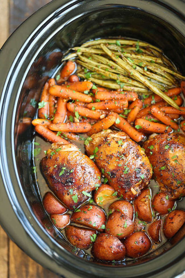 Chicken and vegetables