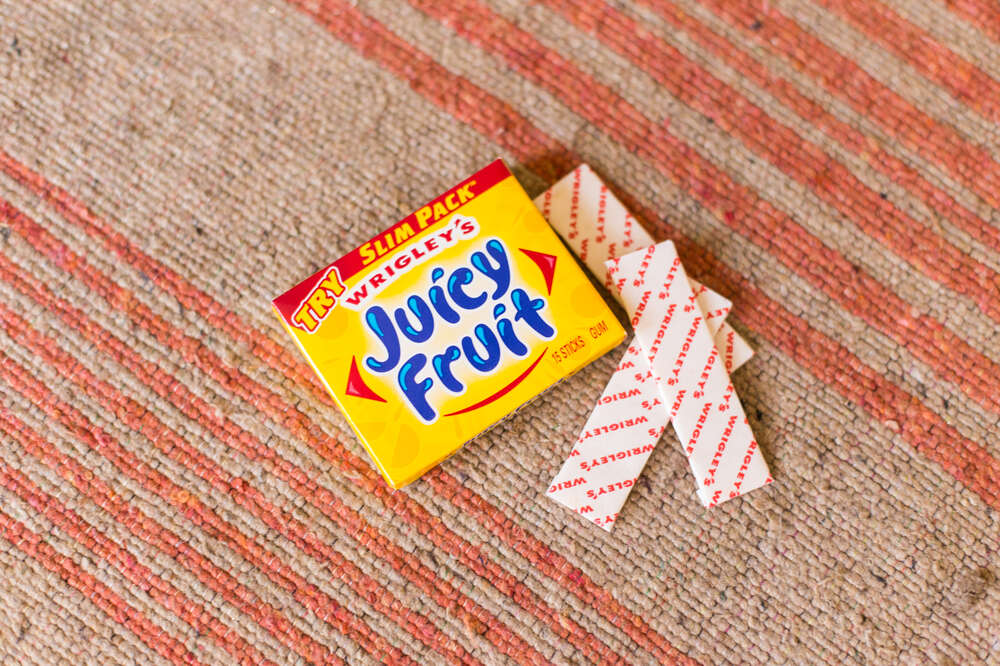 Chewing Gum from Orbit by Extra Big Red and Wrigley Wrigleys Juicy